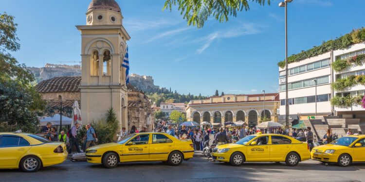 Athen Plant 1000 Elektrische Taxis In 18 Monaten