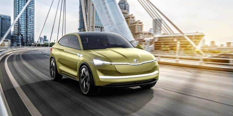 Cover Image for Skoda gewährt Blick auf Elektroauto-Studie – Skoda Vision E SUV-Coupé