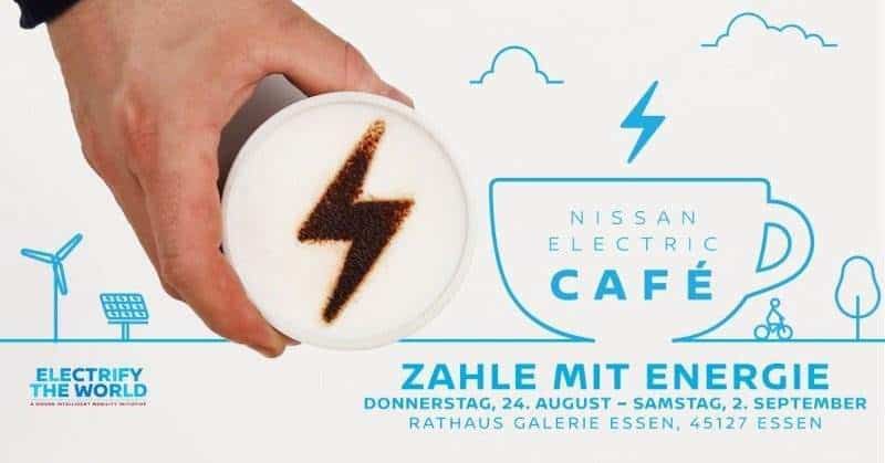 Cover Image for Nissan eröffnet Electric Café in Essen – Gezahlt wird mit selbsterzeugter Energie