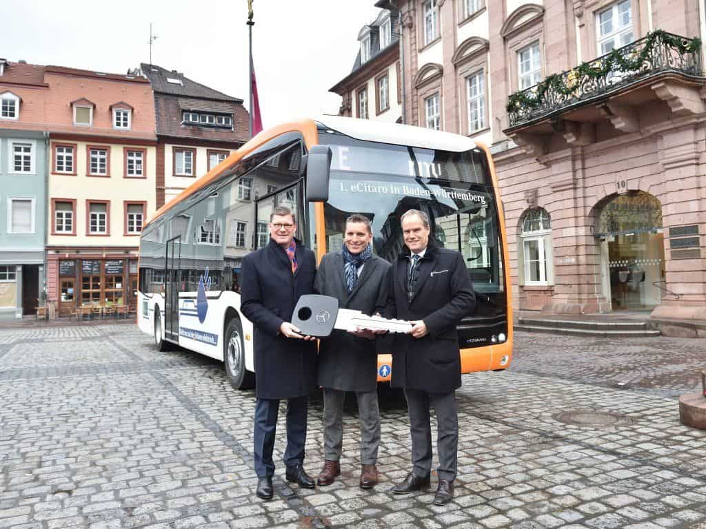 Cover Image for Vollelektrische Stadtbusse von Mercedes-Benz für Mannheim und Heidelberg