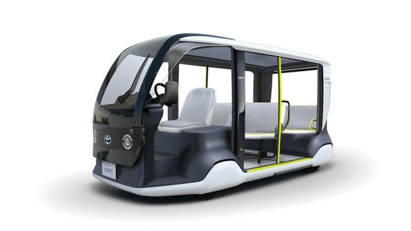 Cover Image for Toyota APM: Elektrofahrzeug für Kurzstrecken bei niedriger Geschwindigkeit