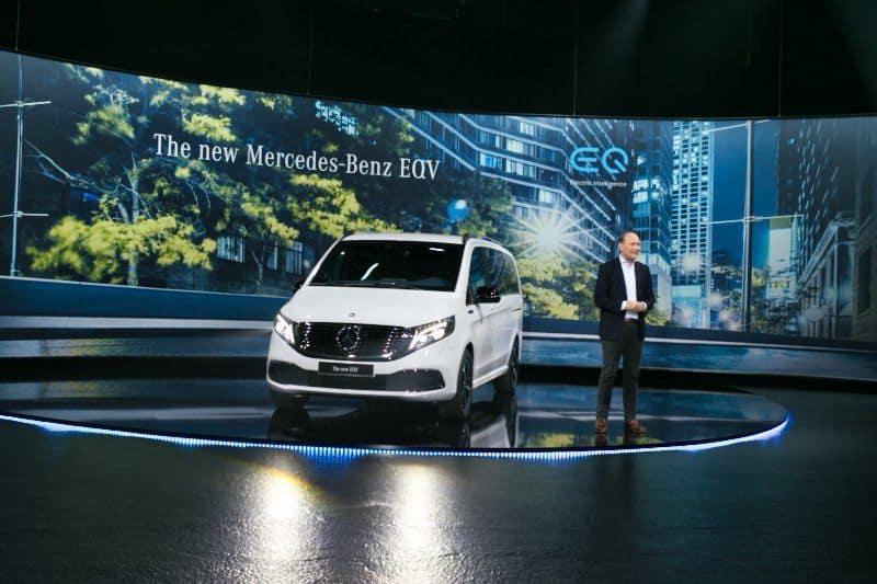 Cover Image for Mercedes-Benz EQV – Weltpremiere der vollelektrischen Großraumlimousine