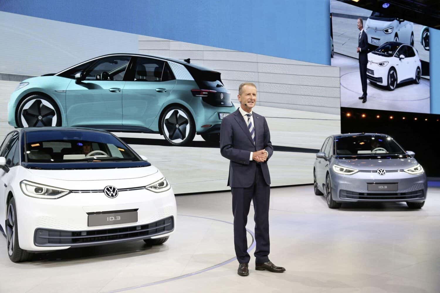 Cover Image for VW-Chef Diess rechnet auch bei Elektroautos mit hohen Margen