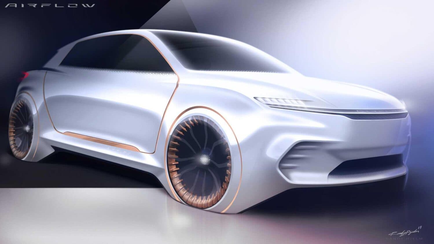 Cover Image for Chrysler gibt einen Blick auf das Airflow Vision Concept frei