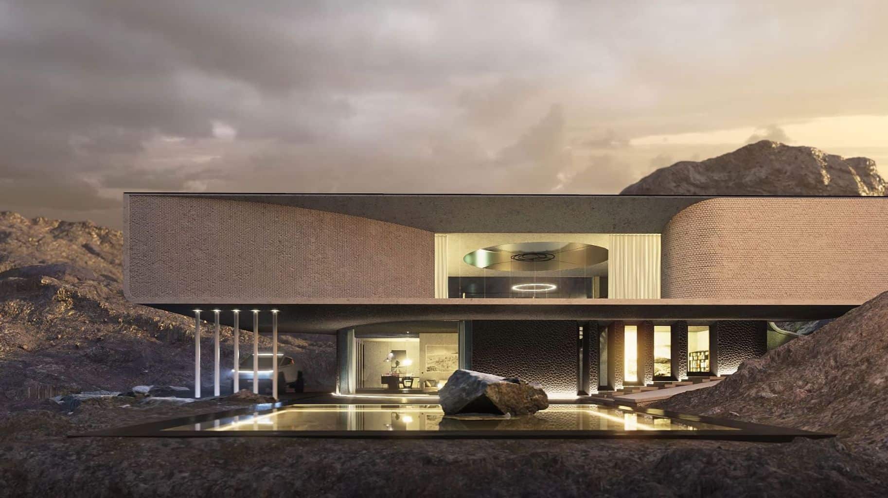 Cover Image for „disPlace“ by archlab.de – ein weiteres Tesla-Cyberhaus-Konzept