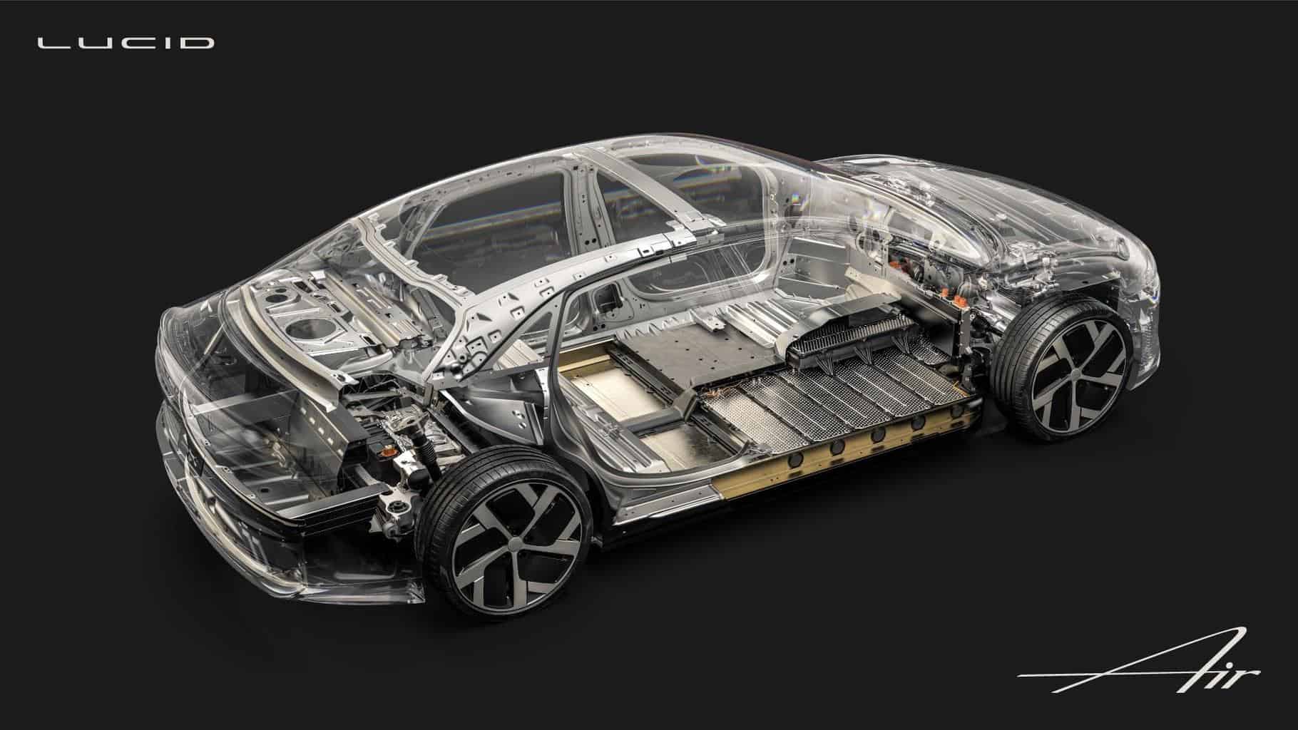 Cover Image for Lucid Air wartet mit viel Stauraum, Komfort und 113-kWh-Akku auf