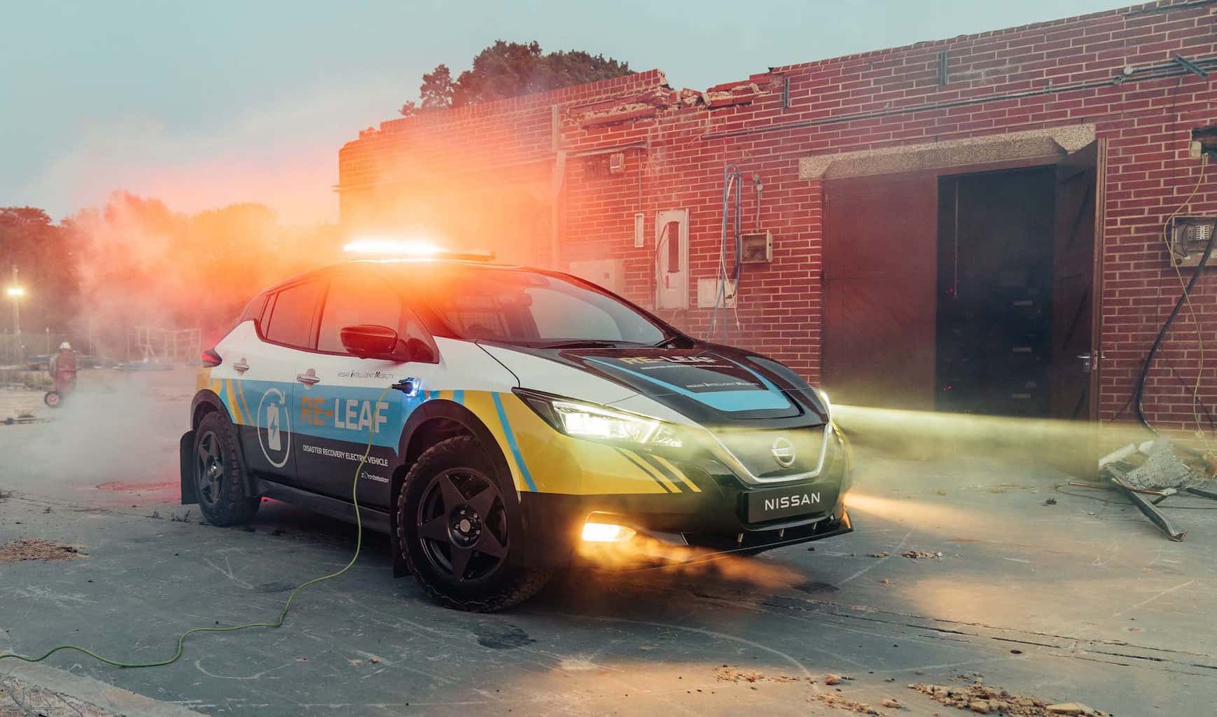 Cover Image for Ein Nissan Leaf als Helfer in der Not