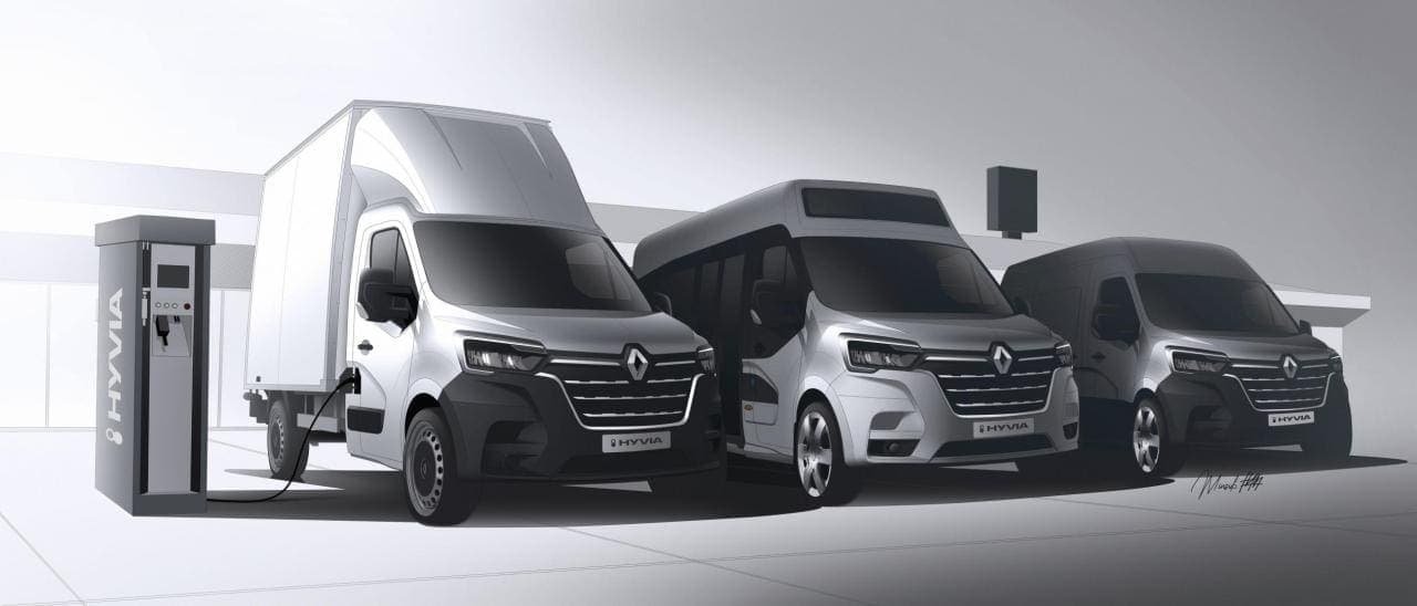 Cover Image for Wasserstoff-Transporter auf Basis des Renault Master