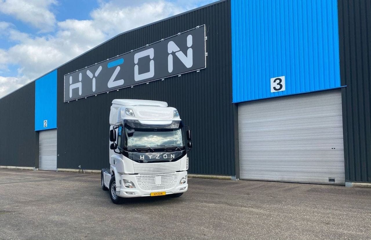 Cover Image for Hyzon Motors plant erste Auslieferung von Brennstoffzellen-Lkw