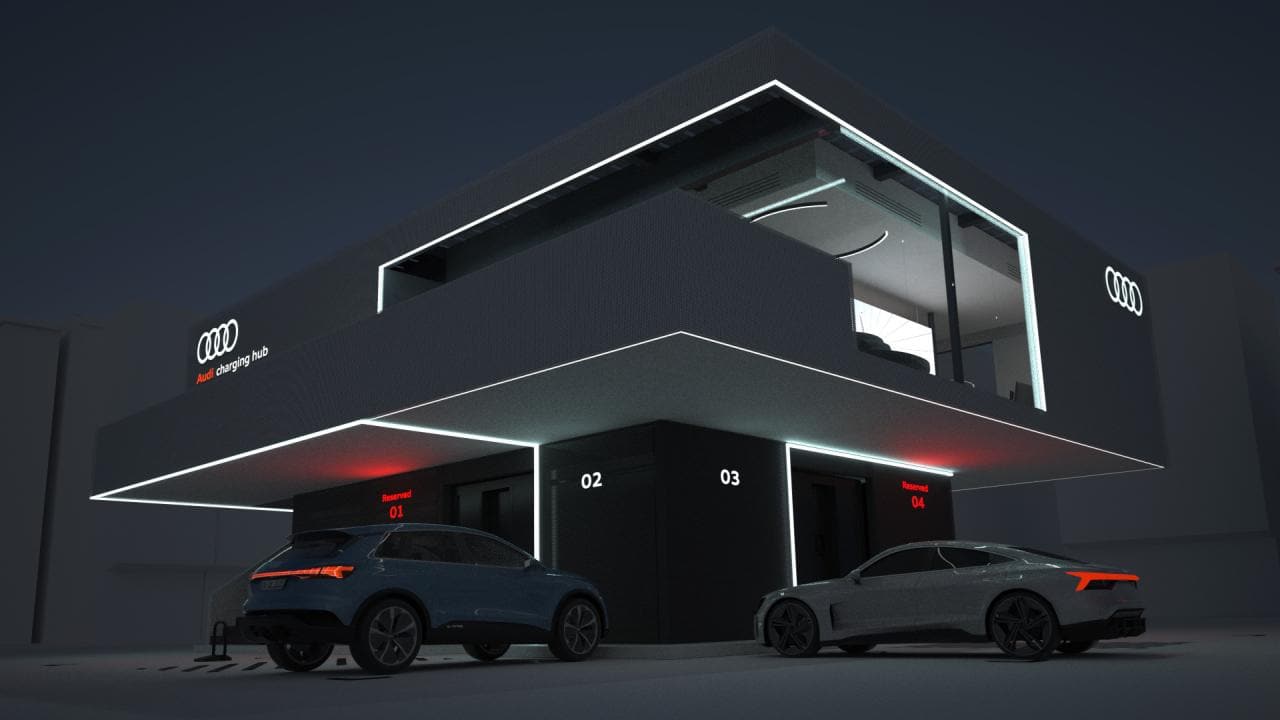 Cover Image for Erste Audi-Lade-Lounge wird im Herbst als „Charging Hub“ in Nürnberg eröffnet