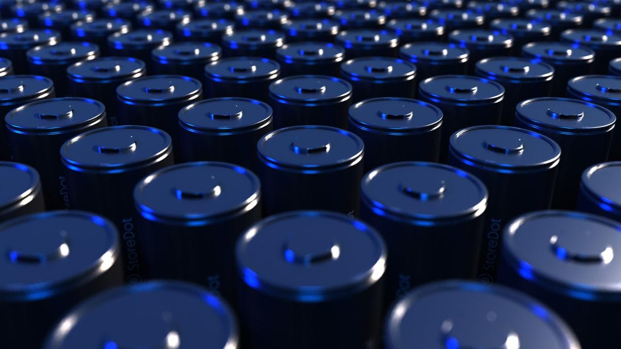Cover Image for StoreDot präsentiert in 10 Minuten vollständige aufladbare 4680-Zylinderzelle