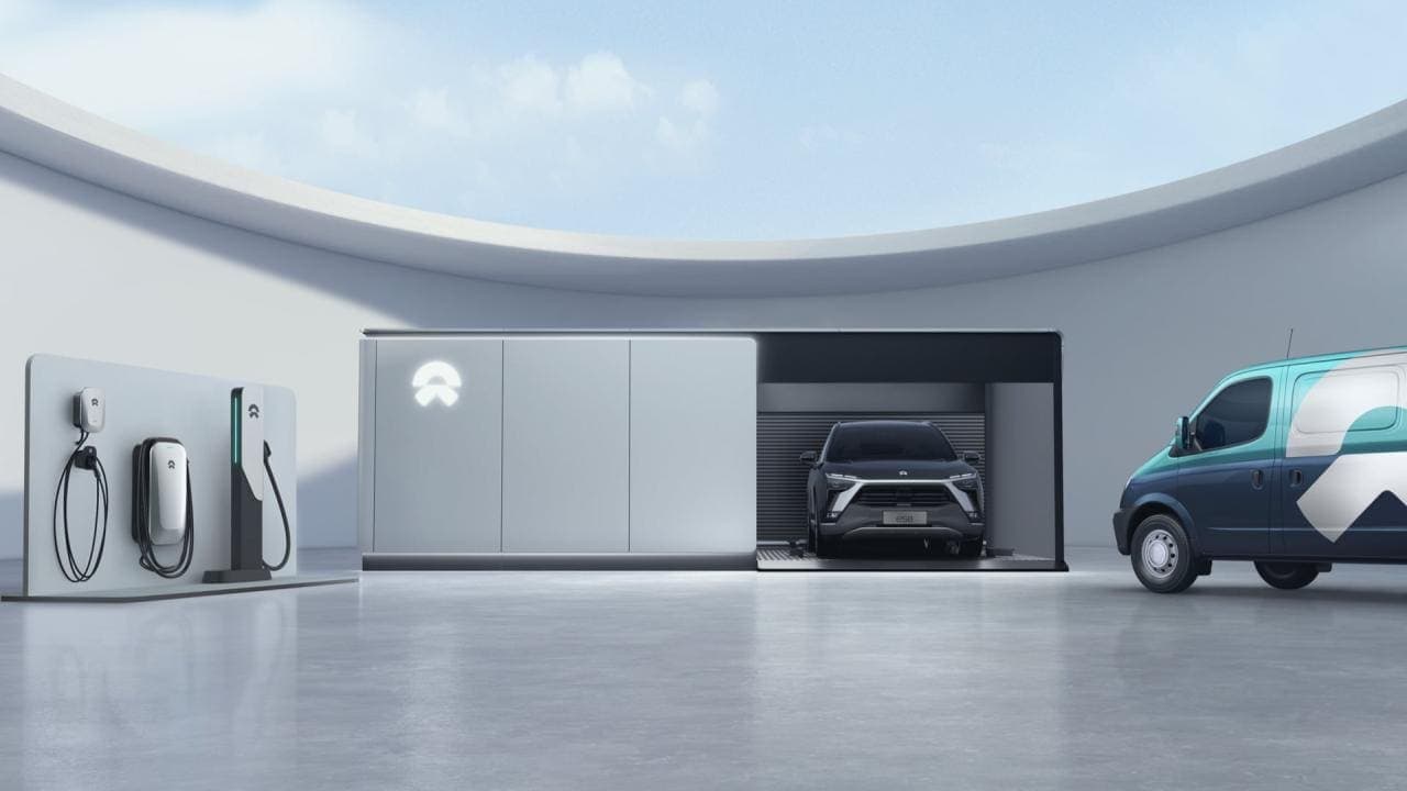 Cover Image for Nio nennt Details zu Akku-Wechselstationen für E-Autos in Europa