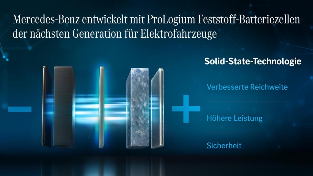 Cover Image for Mercedes arbeitet mit ProLogium an Festkörper-Batterie