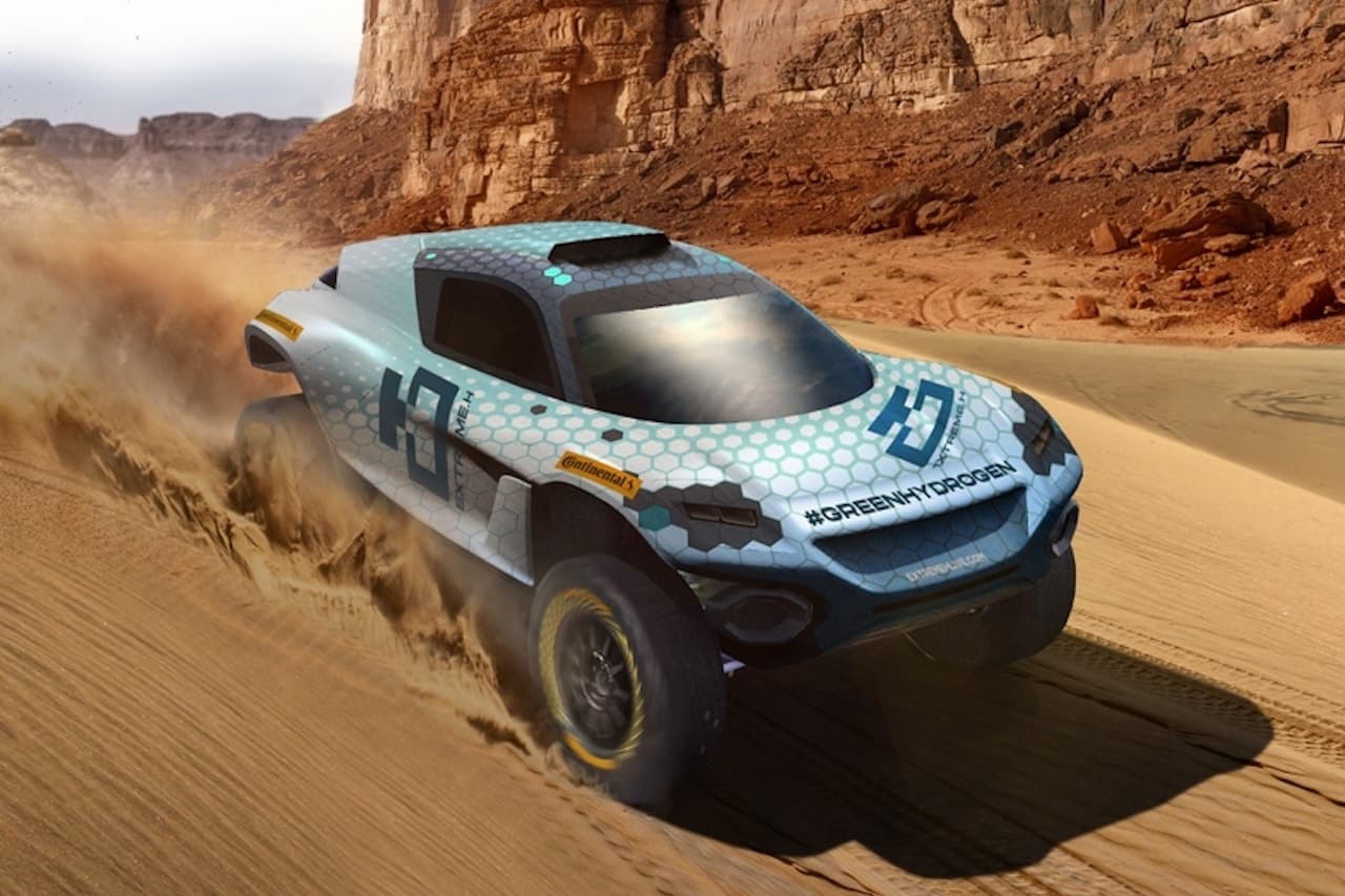 Cover Image for Extreme E plant Rallye-Serie mit Wasserstoffautos