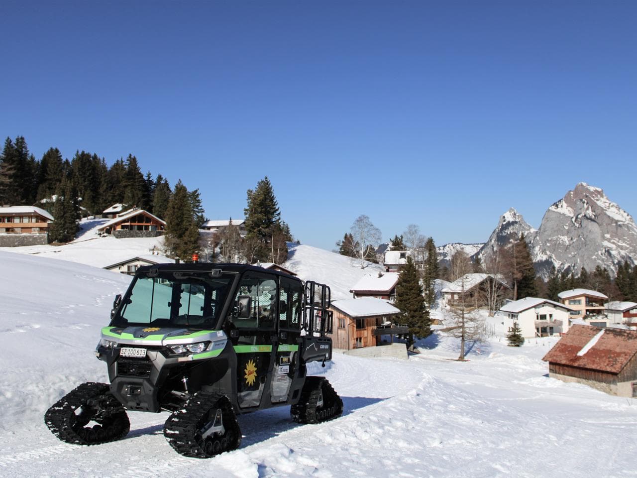 Cover Image for Mit dem elektrischen Traxter emissionsfrei auf die Hütte