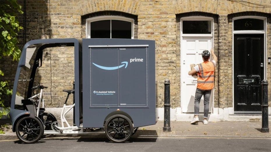Cover Image for Amazon: E-Lastenfahrräder für Zustellung in Londons Umweltzone