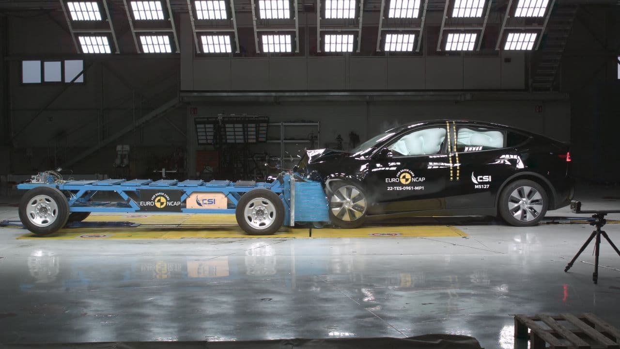 Cover Image for Tesla Model Y: 5-Sterne-Sicherheitsbewertung von Euro NCAP