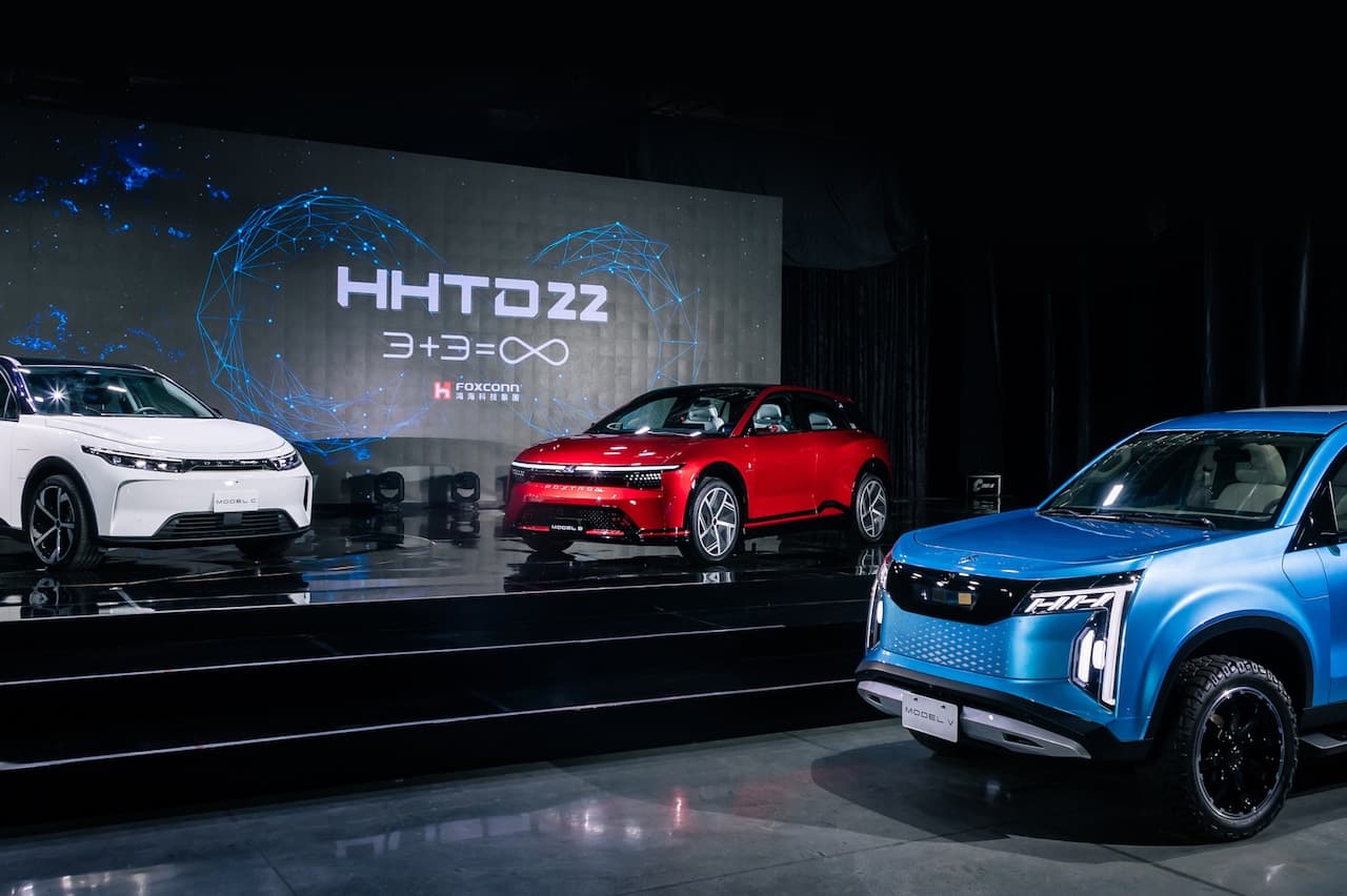 Cover Image for Foxconn zeigt drei neue Elektroautos