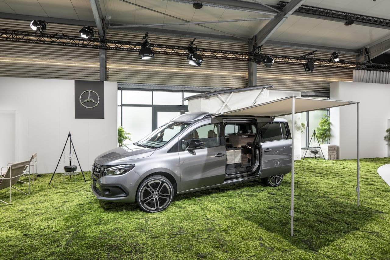 Cover Image for Mercedes Concept EQT Marco Polo: Die andere Art des Campens