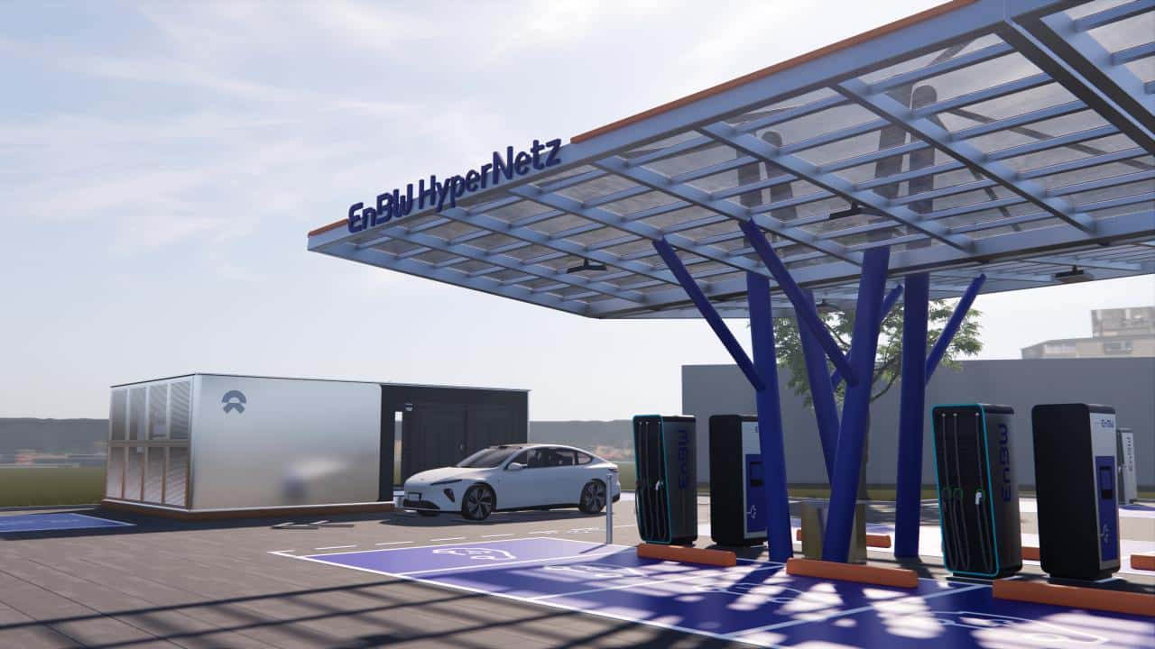 Cover Image for NIO und EnBW bauen 20 Power Swap Stations in Deutschland