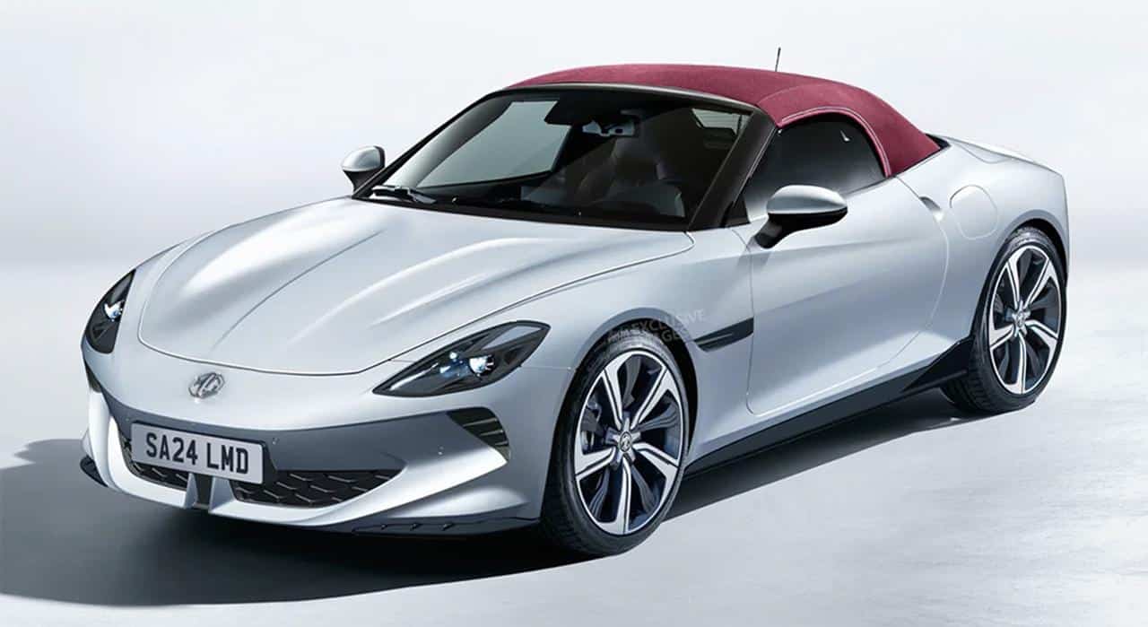 Cover Image for MG Cyberster E-Roadster Renderings enthüllt