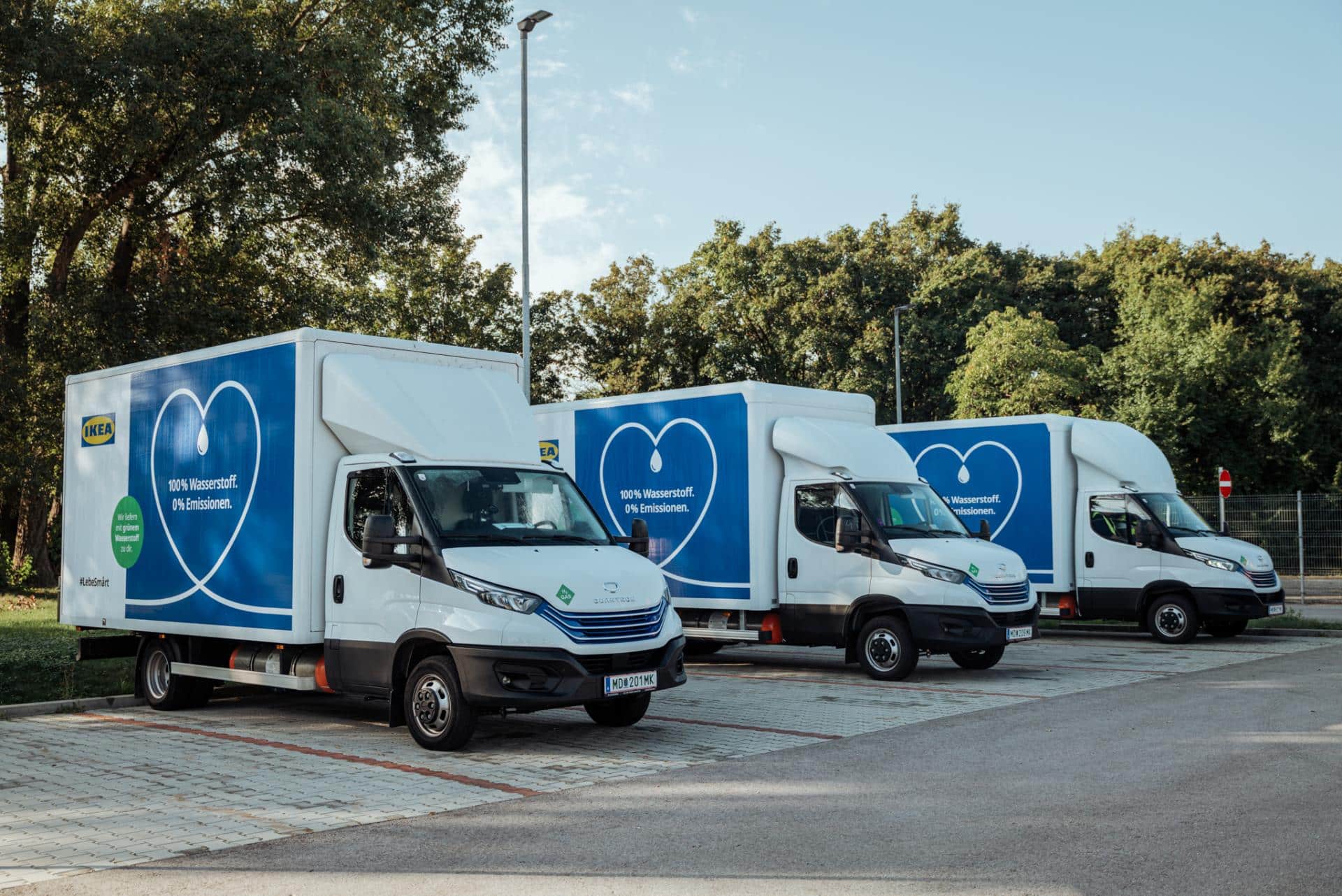 Cover Image for IKEA setzt auf Quantron Wasserstoff-Lkw