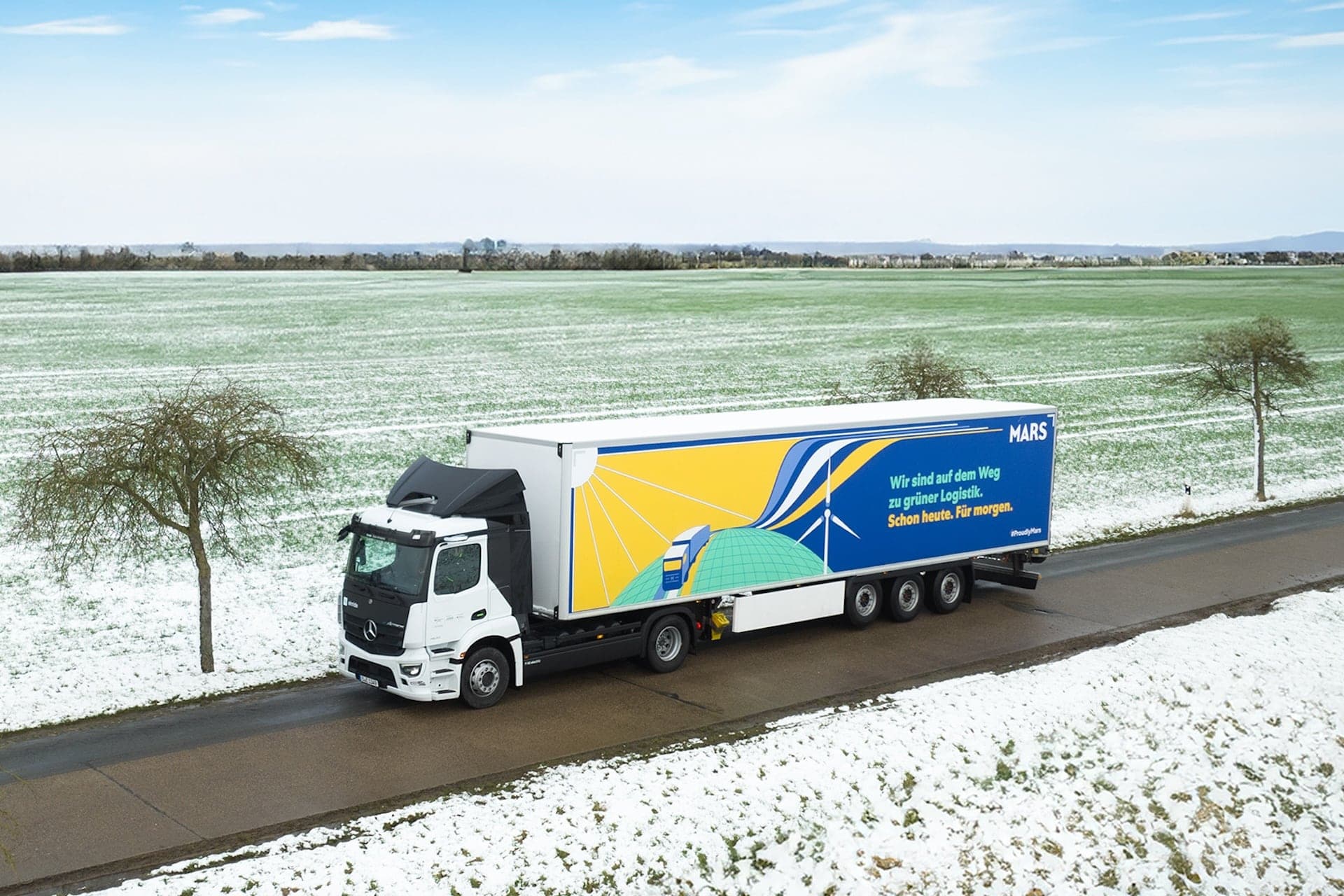 Cover Image for Mars macht e-mobil – und will 300 Elektro-Lkw einflotten