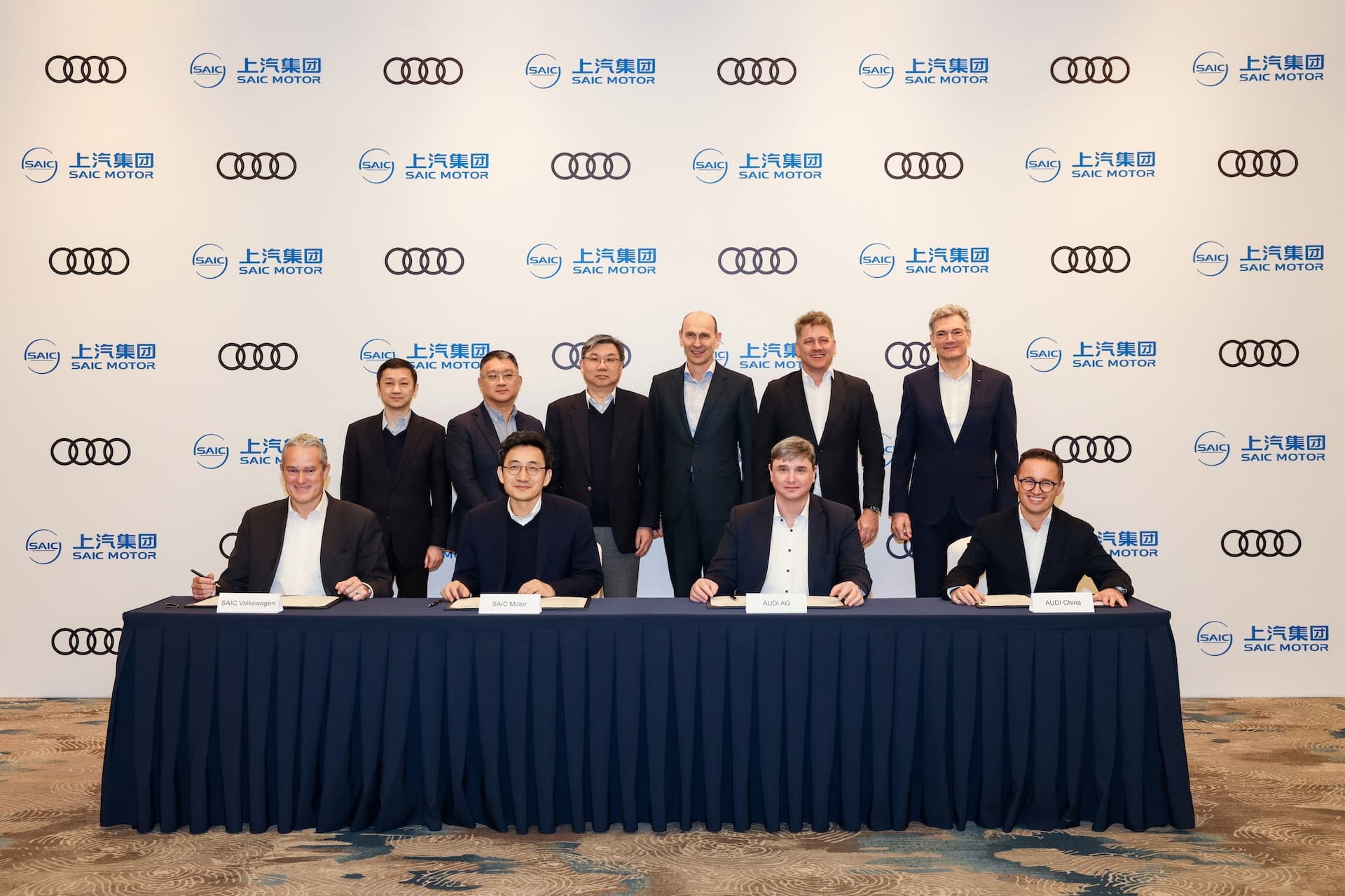 Cover Image for VW-Konzern baut mit Audi und SAIC China-Partnerschaft weiter aus