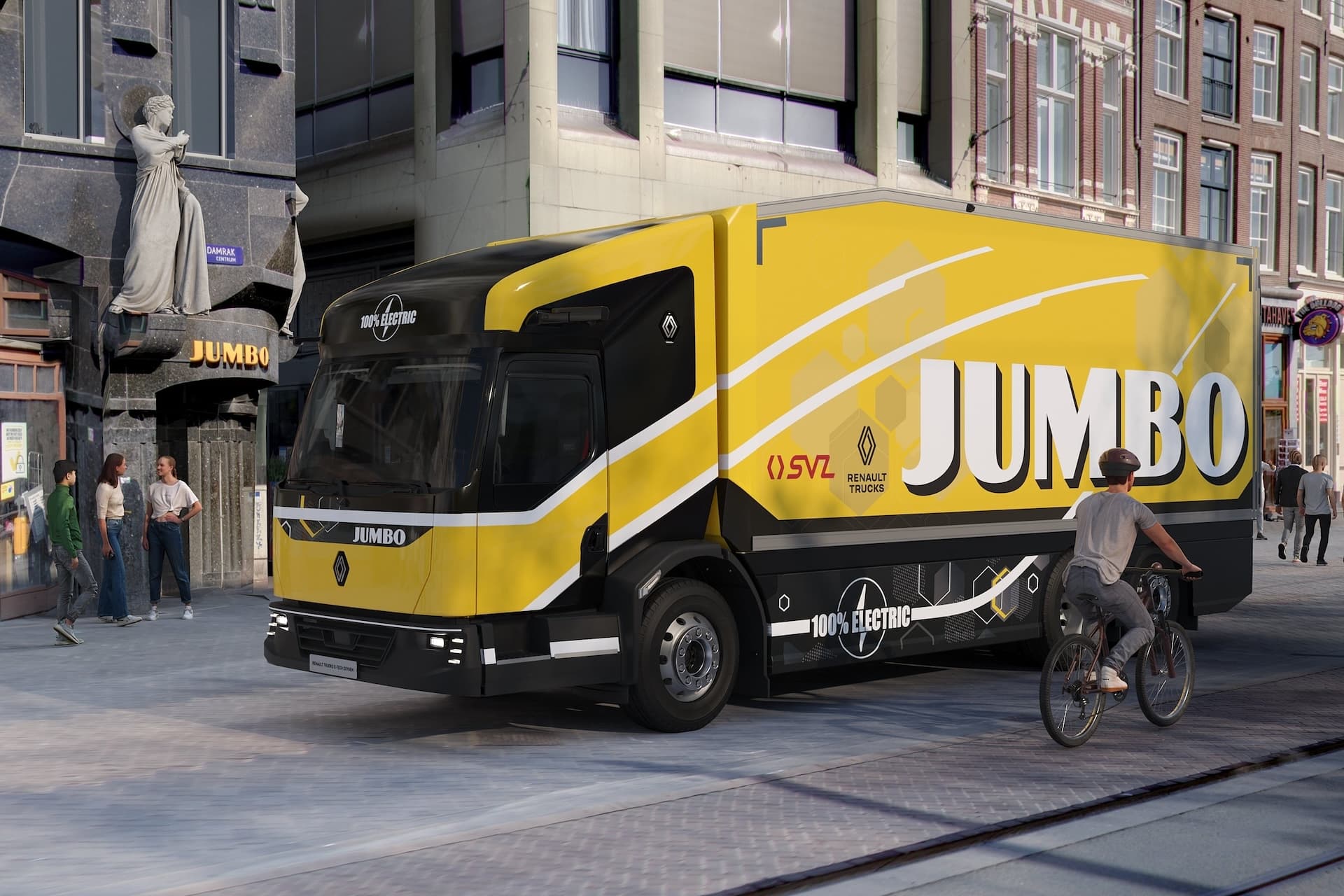 Cover Image for Pilotprojekt: Renault bringt Elektro-Lkw Oxygen nach Amsterdam