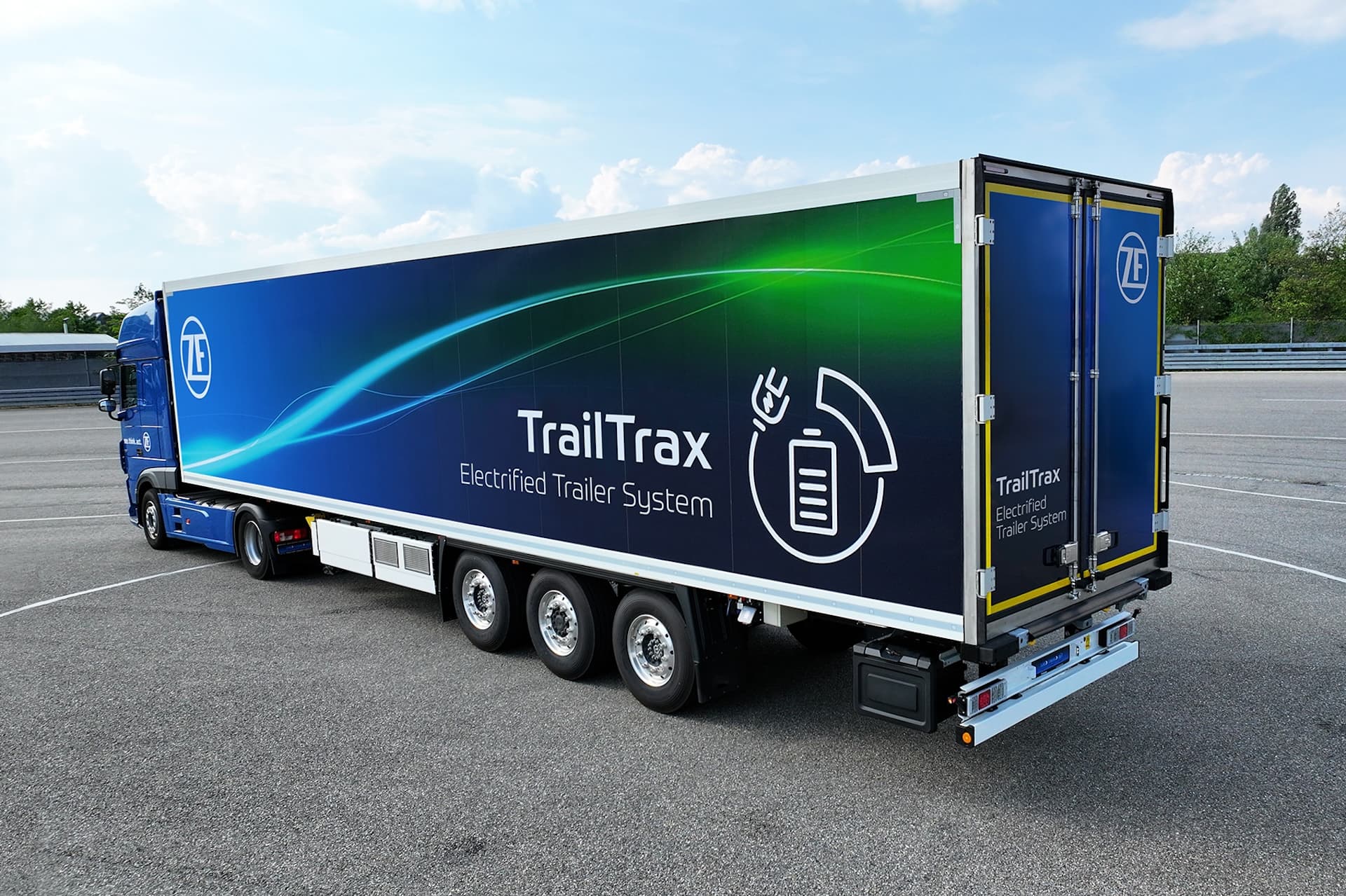 Cover Image for IAA: Dieser Trailer von ZF lässt Elektro-Lkw weiter fahren