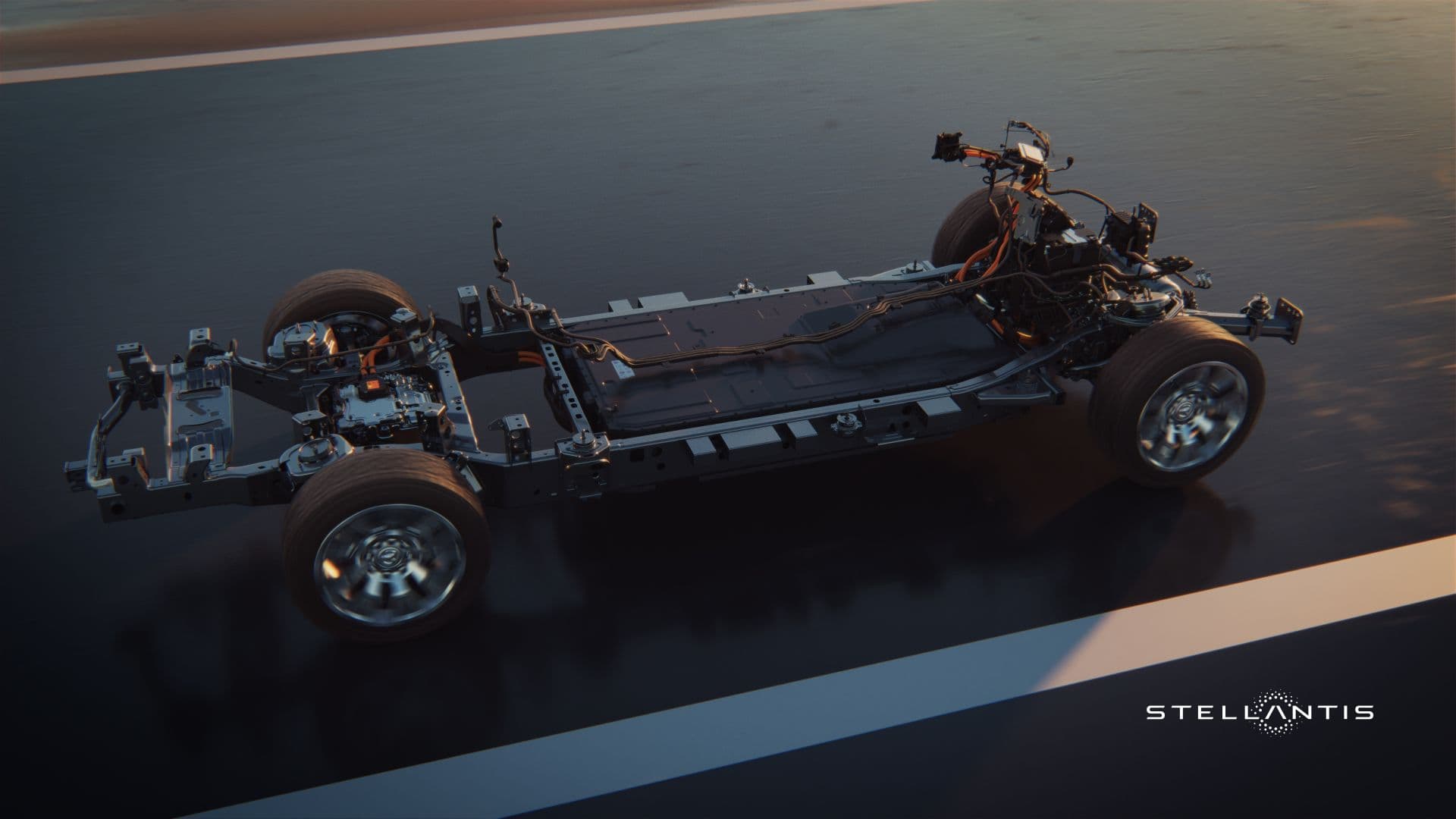 Cover Image for Neue Plattform STLA Frame für große E-SUVs von Stellantis