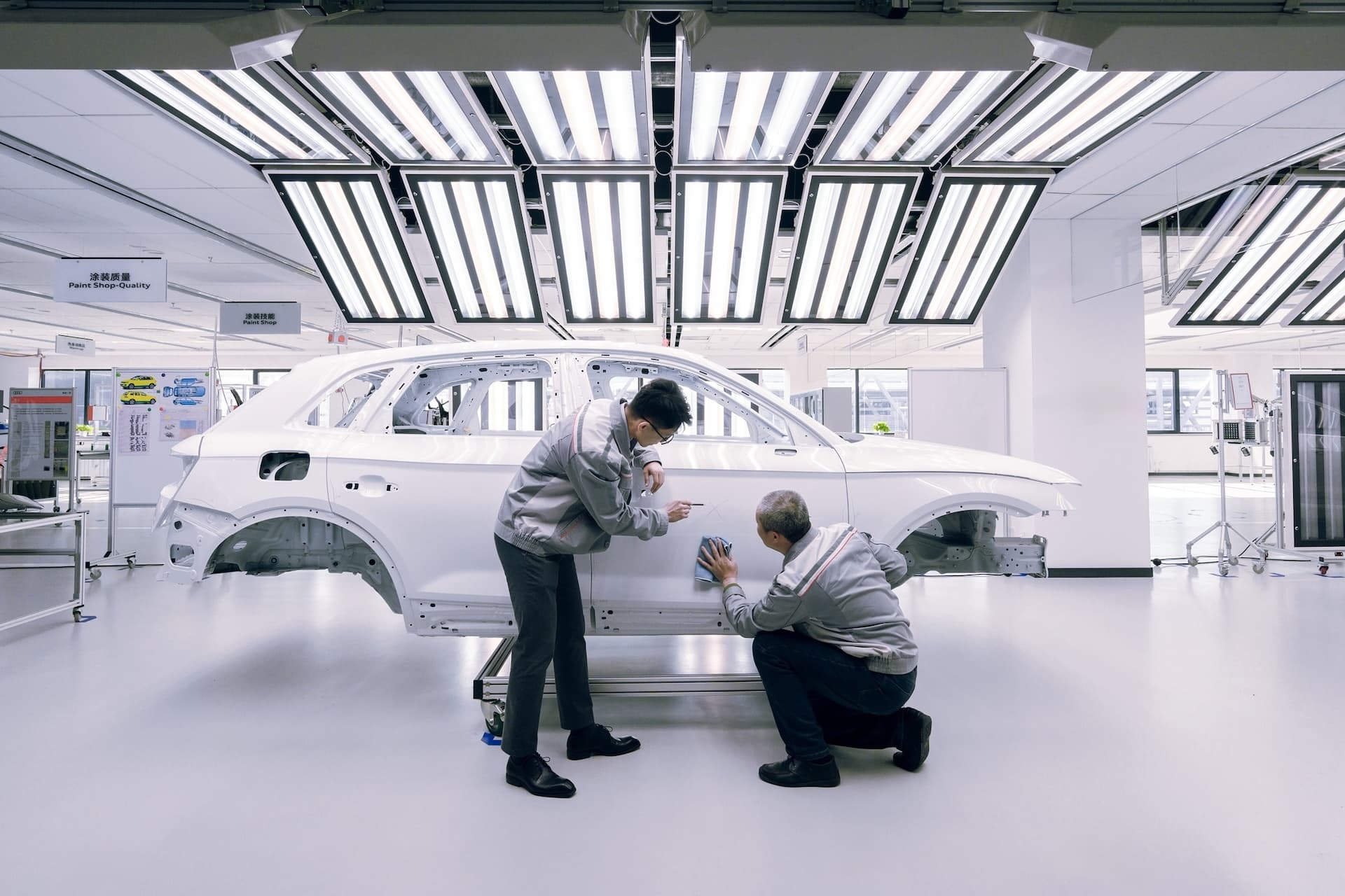 Cover Image for Neues Audi-Werk in China startet E-Auto-Produktion