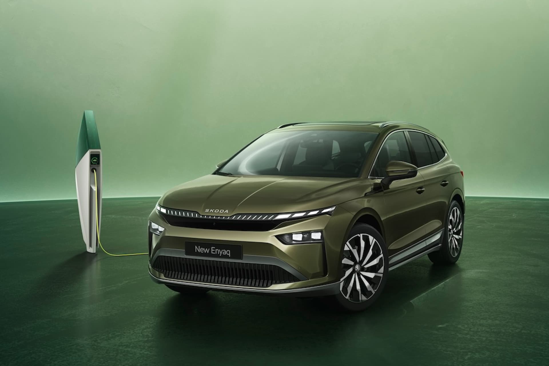 Cover Image for Modellpflege: Der Skoda Enyaq bekommt das Familiengesicht