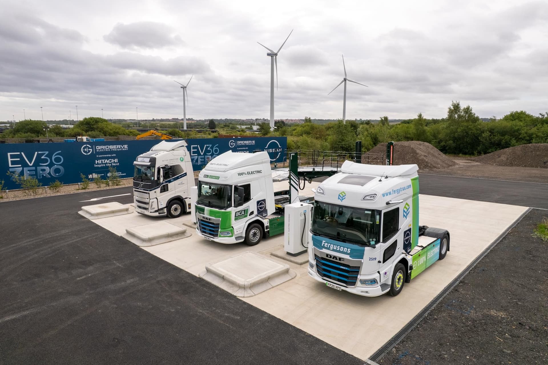 Cover Image for Nissan nimmt neue Lkw-Ladestation in Betrieb
