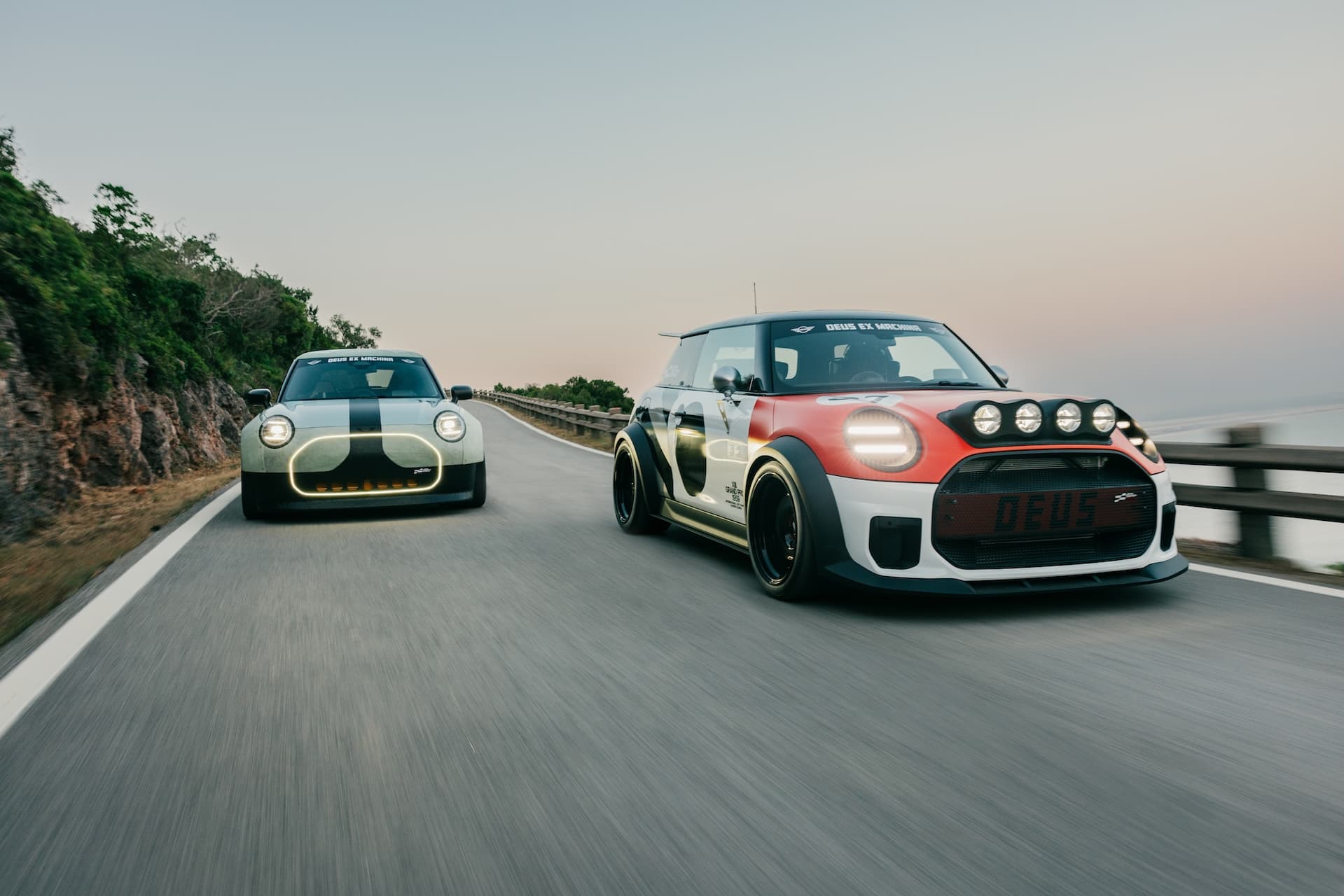 Cover Image for Mini JCW x Deus Ex Machina: Zwei Welten, zwei Autos