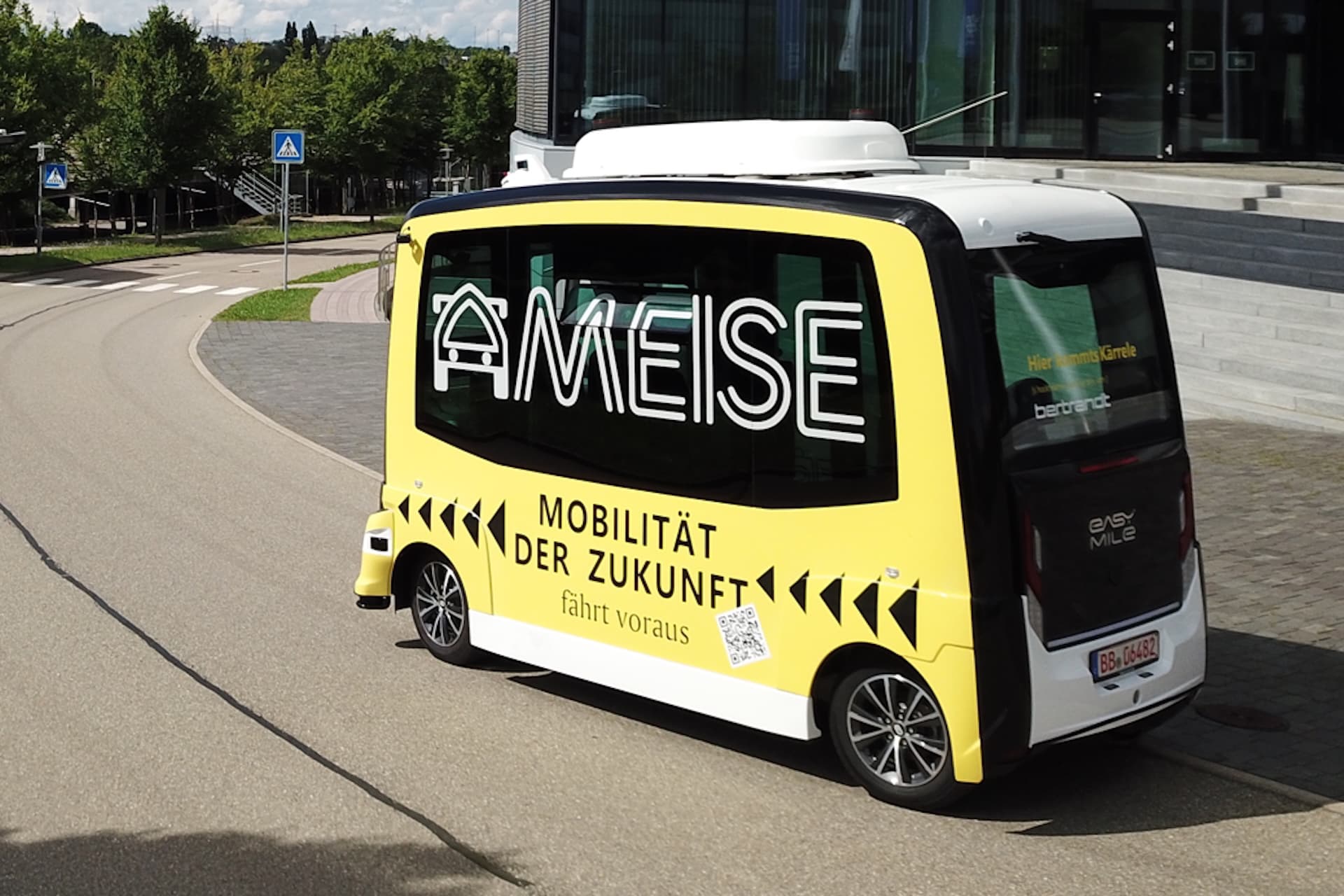 Cover Image for Projekt Ameise: Autonome Shuttles für den ÖPNV