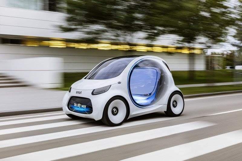 Cover Image for Autonomes Konzeptfahrzeug smart vision EQ fortwo