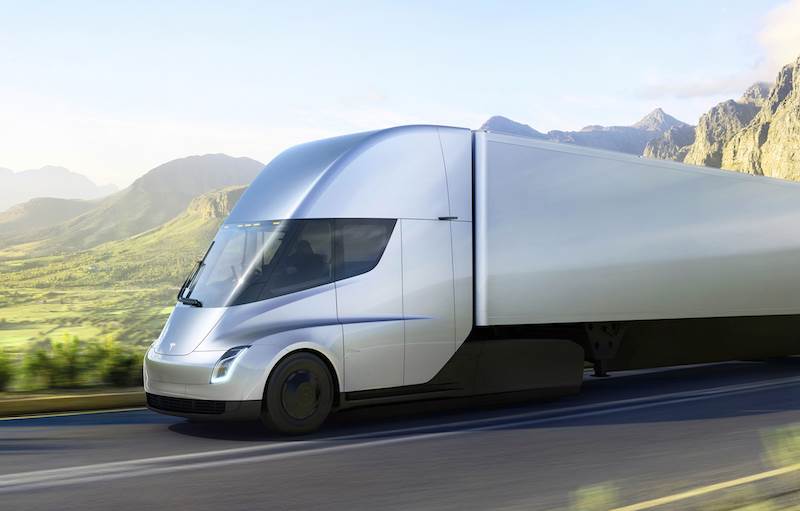 Cover Image for Tesla wird sein eigener erster Kunde für den Elektro-Sattelschlepper Semi