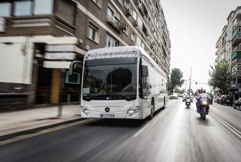 Cover Image for Vollelektrischer Stadtbus Mercedes-Benz Citaro: Rhein-Neckar-Verkehr GmbH wird erster Kunde
