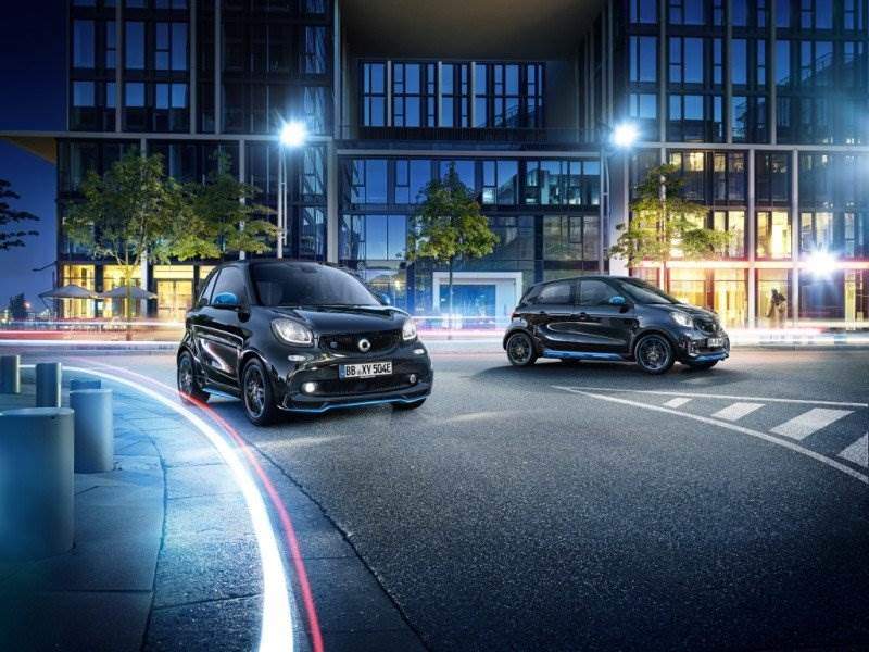 Cover Image for smart wird Mitglied der EQ Familie: smart EQ fortwo/forfour edition nightsky