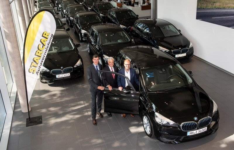 Cover Image for Starcar flottet 100 Plug-in-Hybride des Modells BMW 2er Active Tourer ein