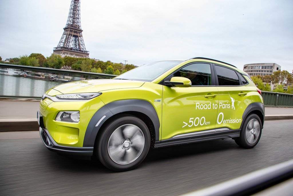Cover Image for Von Paris nach Frankfurt im Hyundai Kona Elektro