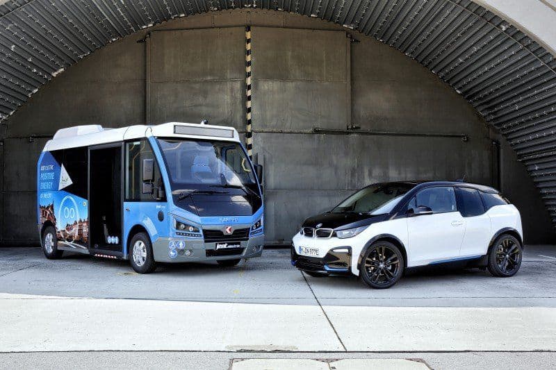 Cover Image for Elektro-City-Bus „Jest“ von Karsan fährt mit BMW i3 Motoren und Hochvoltbatterien
