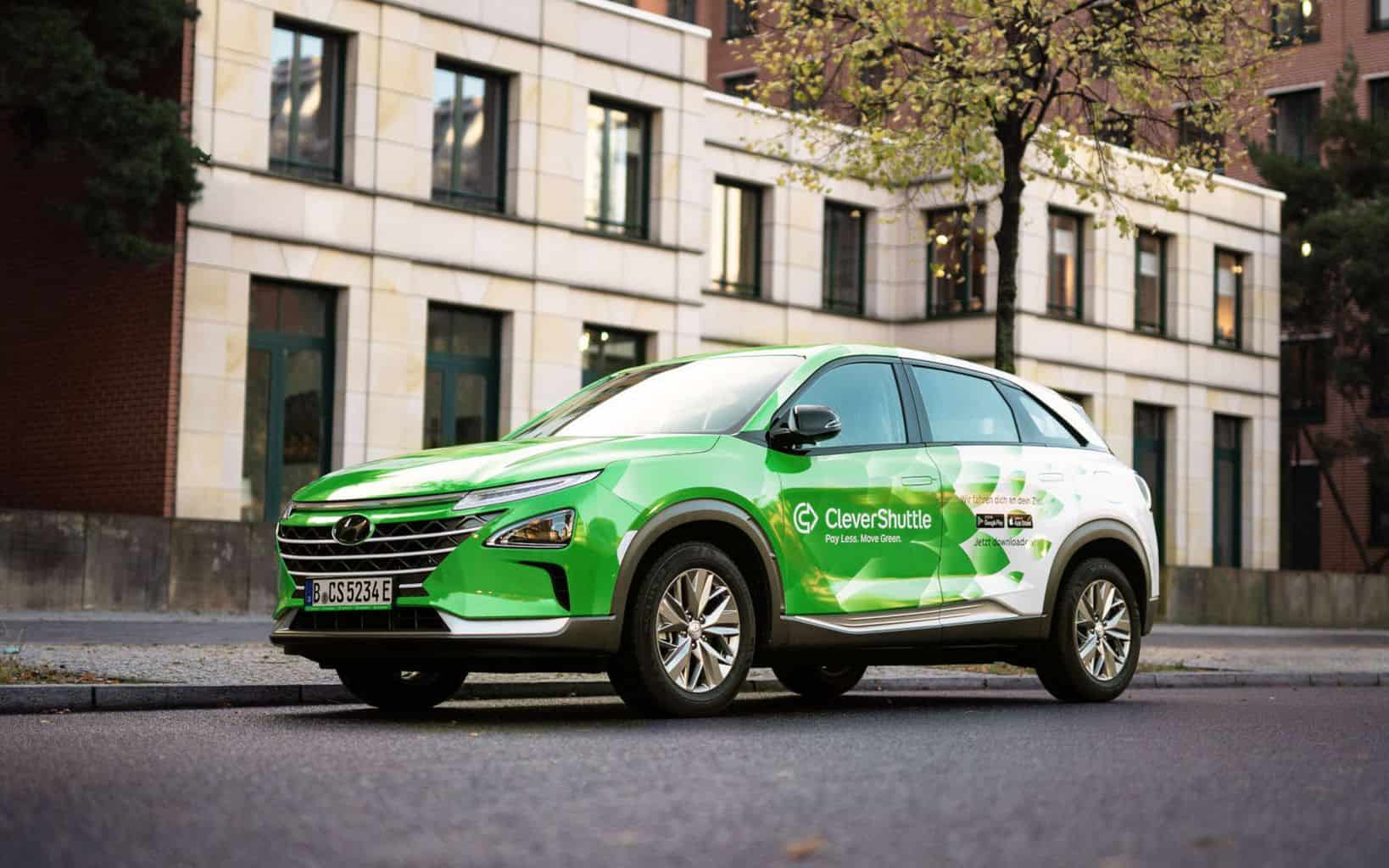 Cover Image for CleverShuttle setzt in Berlin auf Brennstoffzellenfahrzeuge für eigene Flotte