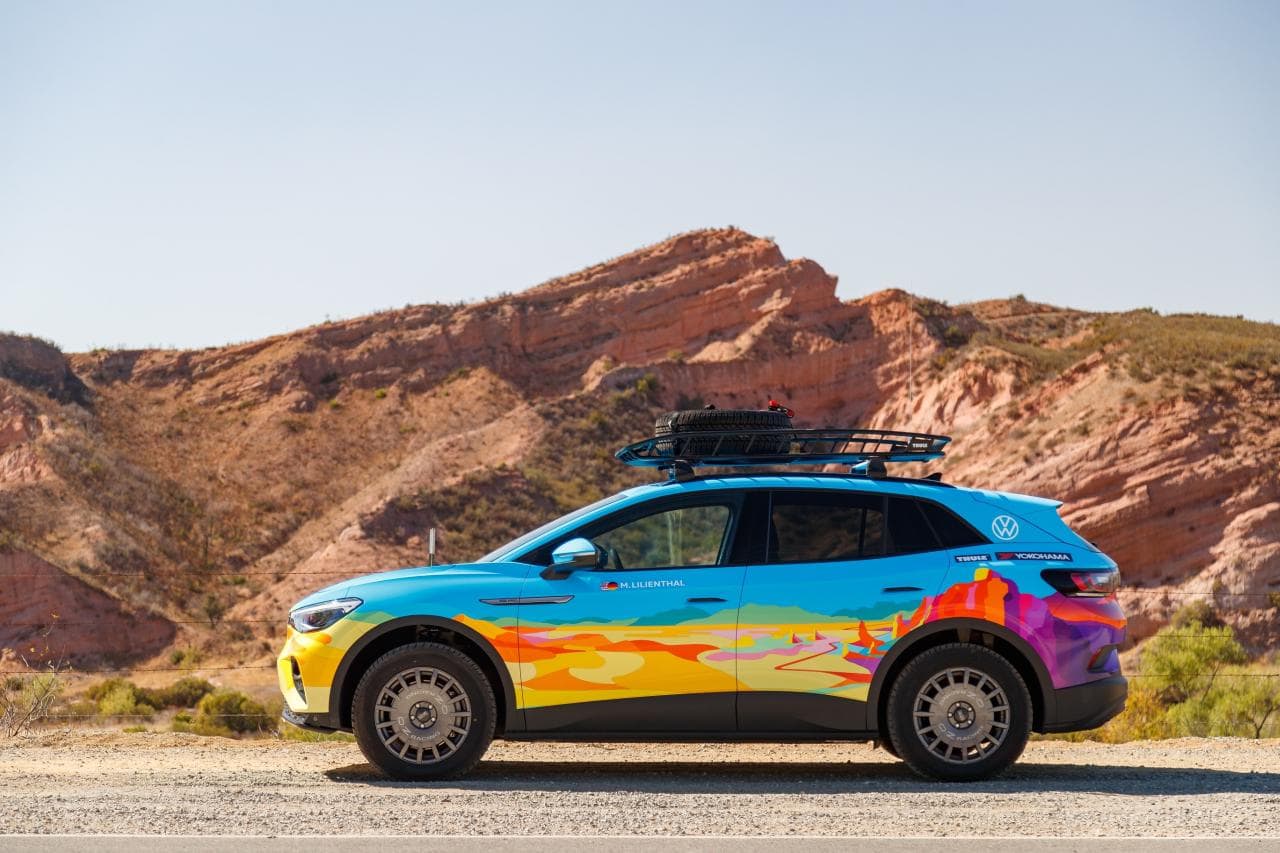 Cover Image for Modifizierter VW ID.4 AWD Pro stellt sich 2.200 km Rallye