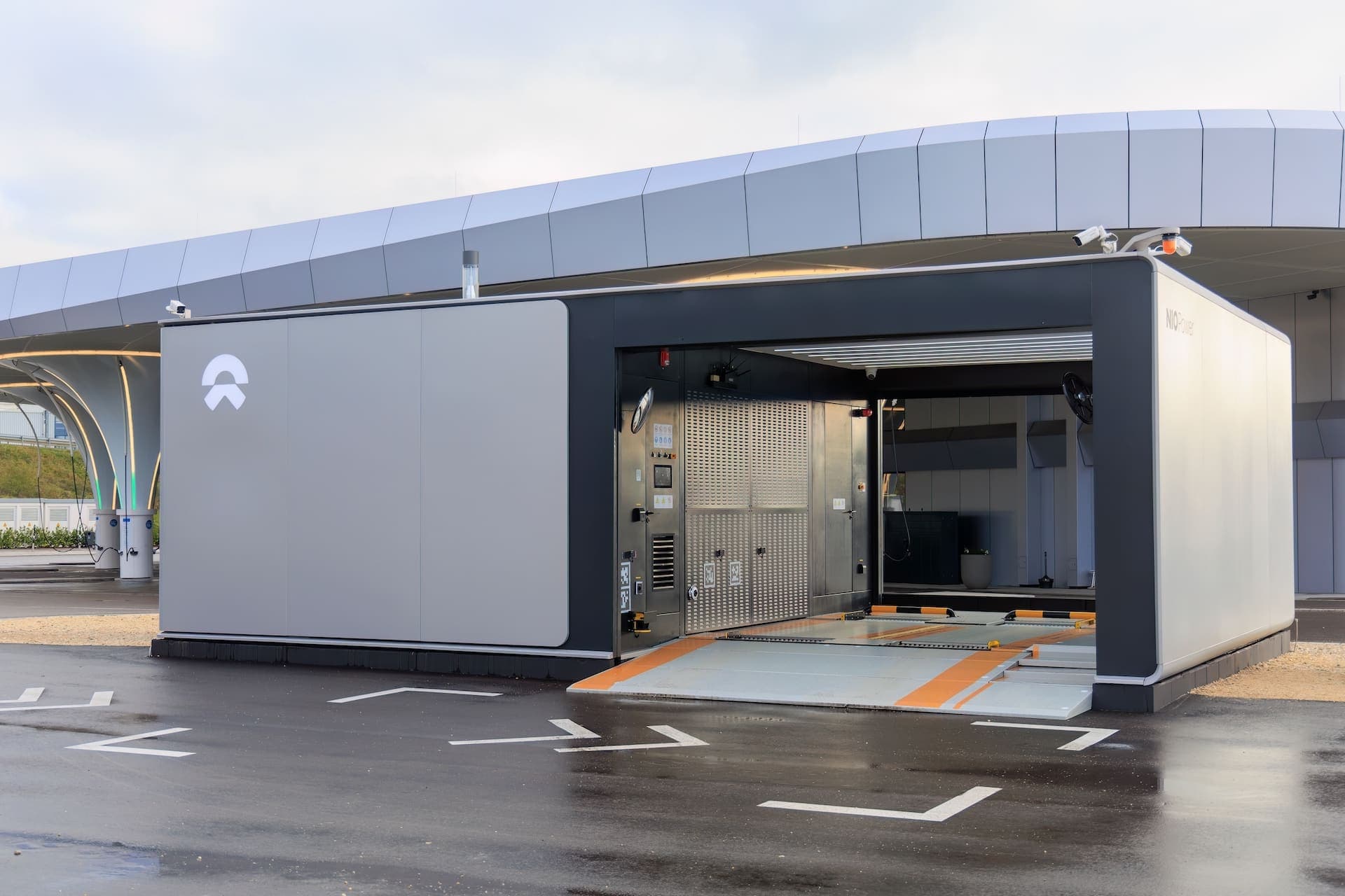 Cover Image for Wechsel-Akkus: Nio bekommt mächtige Konkurrenz