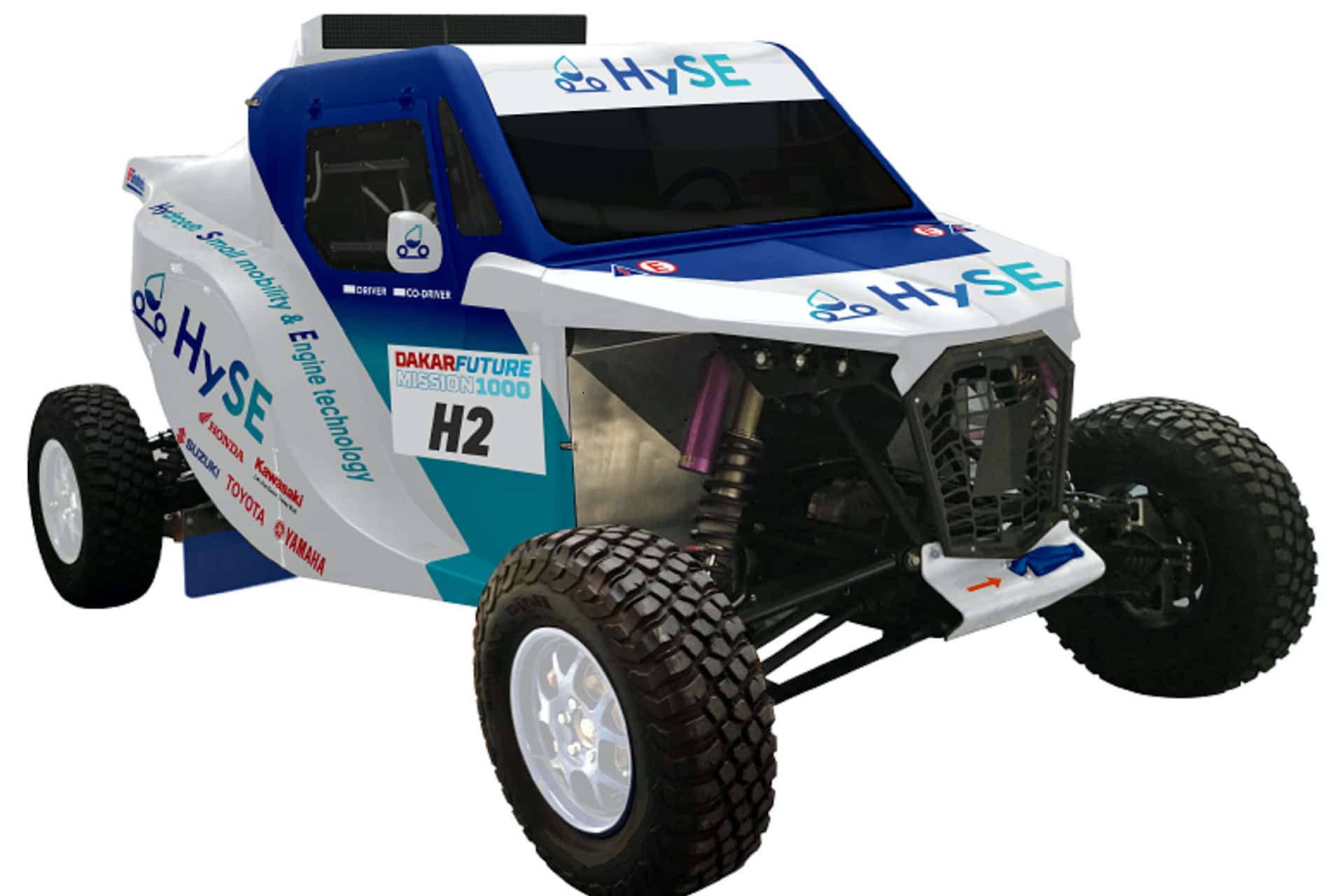 Cover Image for Toyota schickt Wasserstoff-Flitzer zur Rallye Dakar