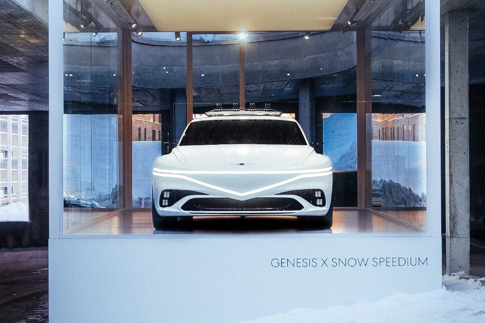 Cover Image for Genesis X Snow Speedium: Luxuriöses Elektro-Winter-Konzept
