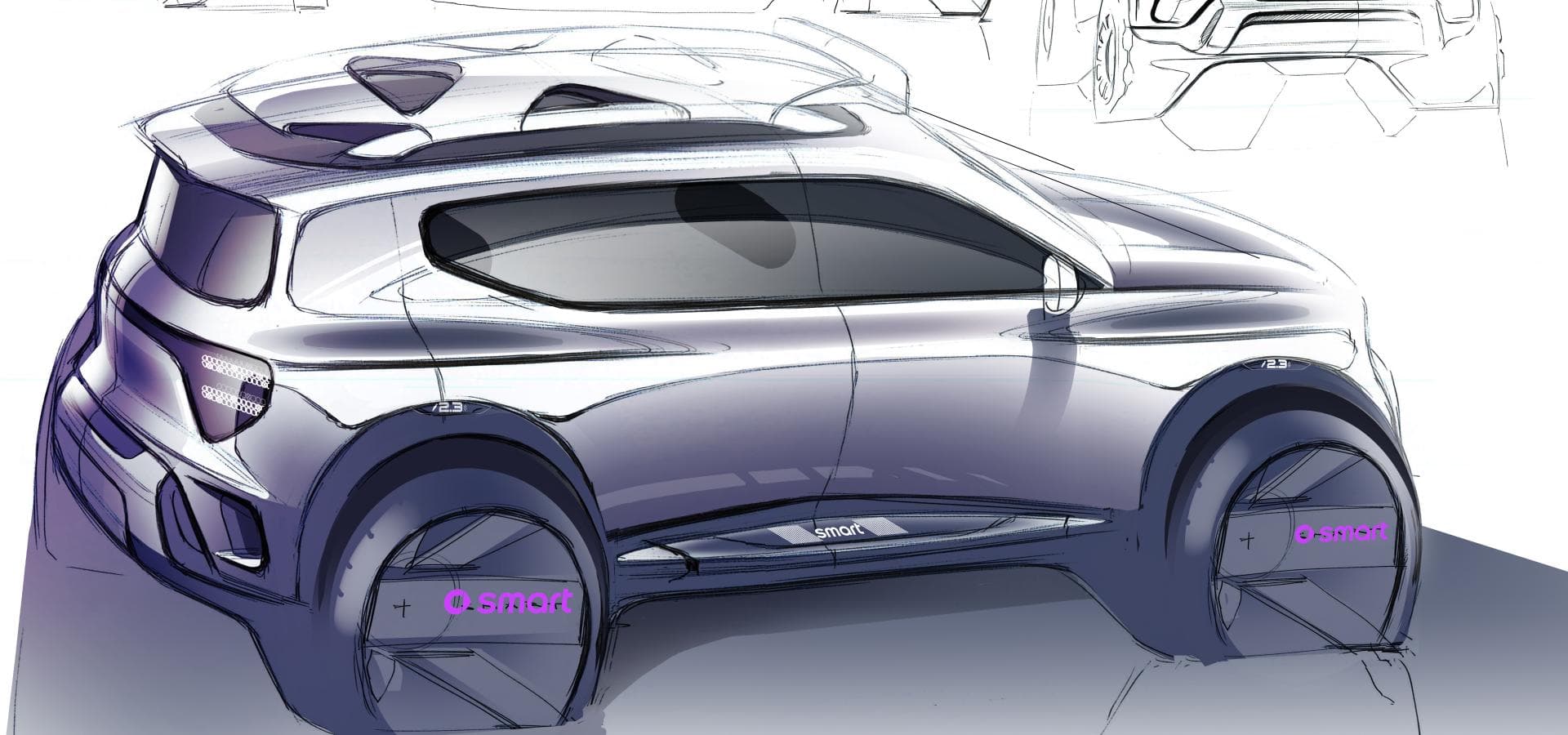 Cover Image for Ausblick: Smart stellt E-SUV Concept #5 vor