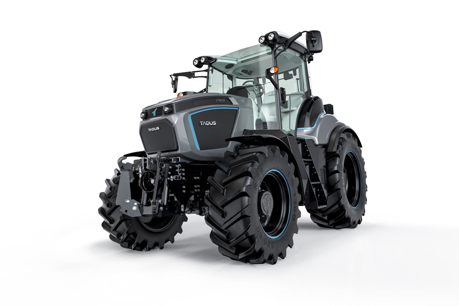 Cover Image for Tadus zeigt seriennahen, bidi-fähigen Elektro-Traktor